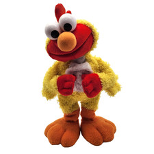 Sesame Street Chicken Dance Elmo Vintage 2001 Singing Dancing Fisher Price Works
