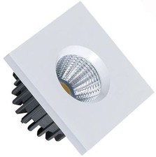 Mini Downlight LED Square Fixed Cabinet Lighting 3000K 3W Recessed