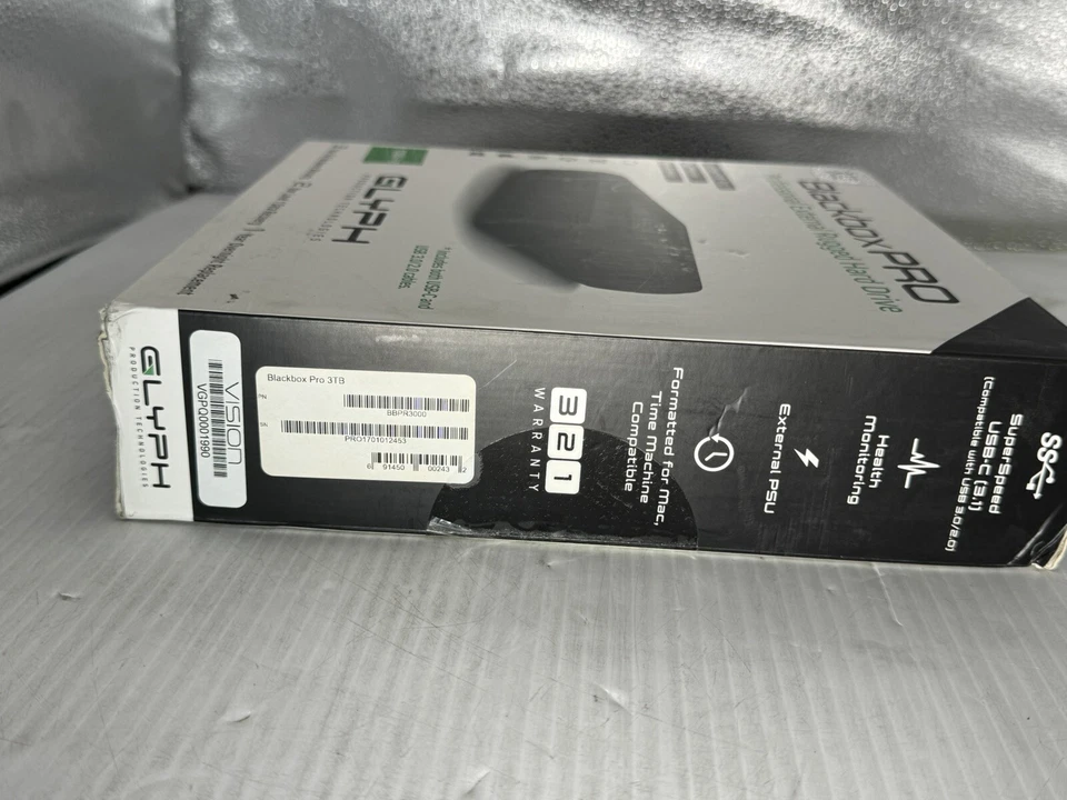 Glyph Technologies 3TB Blackbox PRO 7200 rpm USB-C 3.1 External Hard Drive - Image 4 of 4