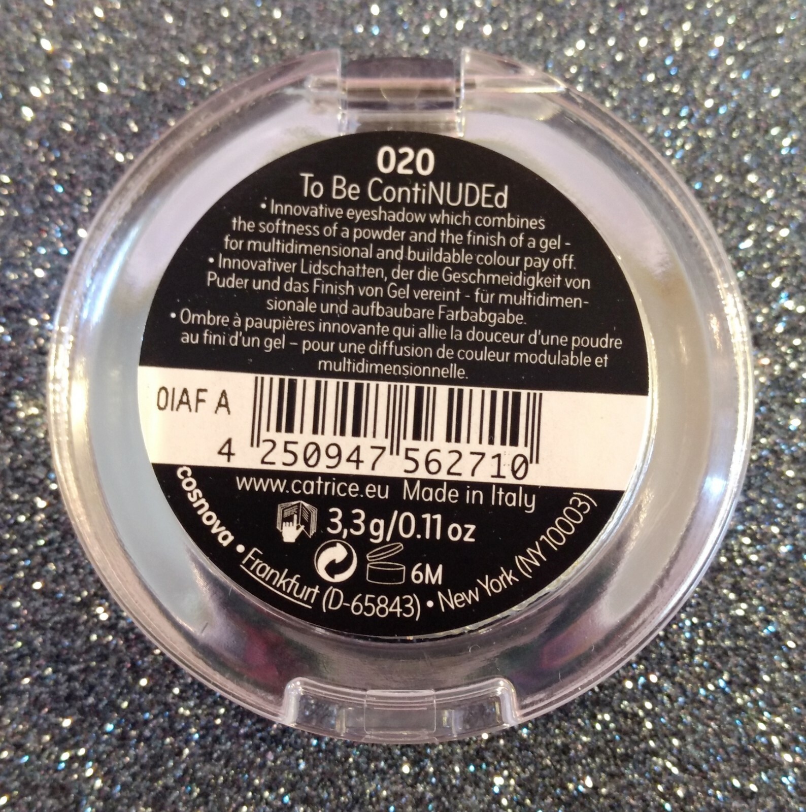 LOT OF 3 CATRICE Glam Fusion Powder To Gel Eyeshadow 020 To Be