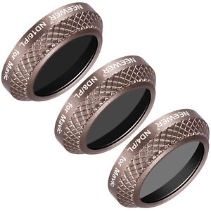 Neewer 3 Pieces ND4 816 Filter Kit for DJI Mavic Pro Drone Quadcopter