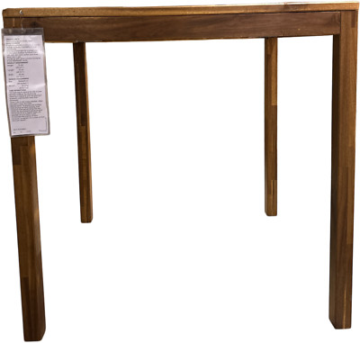 Brand New IKEA NAMMARO Light Brown Stained Table 005.103.08