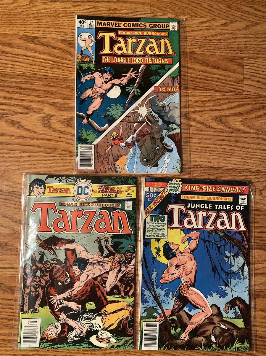 A Set Of “3” Tarzan Comic Books | eBay