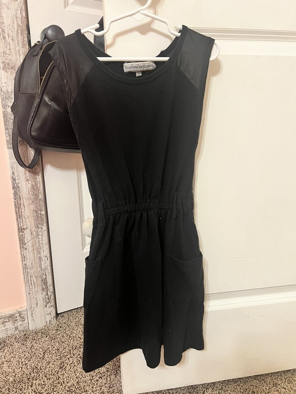 Girls Poof Girl Excellence Black Sleeveless Dress Size 7/8