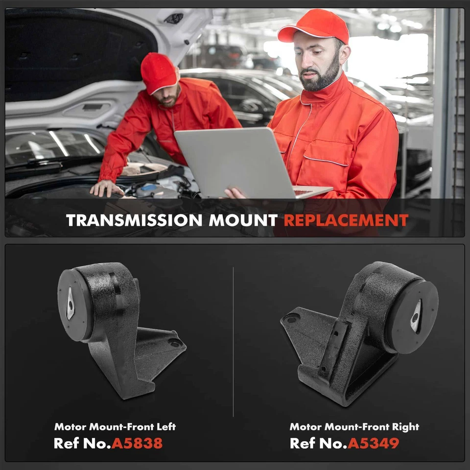 2x New Motor Mount for Dodge Ram 2500 Ram 3500 1994 1995 1996 1997 1998 L6 5.9L - Image 2 of 4