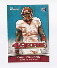 2012 Bowman #115 Cam Johnson RC San Francisco 49ers Virginia