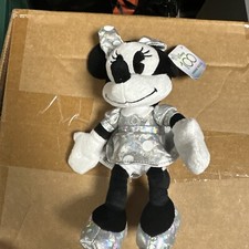 Just Play Disney100 Years of Wonder Minnie Mouse Small Plush Stuffed Animal 8  
