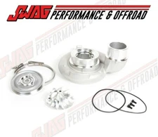 Turbo Compressor Housing Kit W 63mm Billet Wheel For 07.5-12 6.7 6.7L Cummins