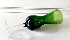 Vase - Glasvase grün - vintage