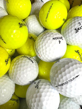 50 Srixon Trispeed/Trispeed Tour AAAA Used Golf Balls....White Yellow included