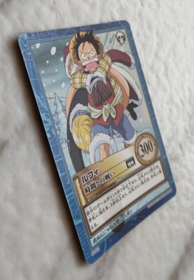 S102 Monkey D. Luffy ONE PIECE CARD Carddass Hyper Battle BANDAI