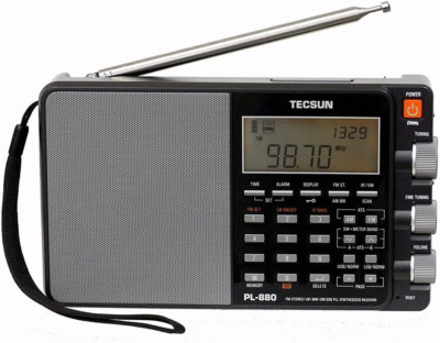 Tecsun PL880 Portable Digital PLL Dual Conversion AM/FM Longwave Shortwave Radio