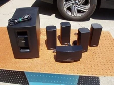 BOSE CINEMATE DIGITAL HOME THEATER SYSTEM SUBWOOFER with 5 SPEAKERS NICE COND