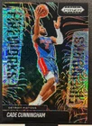 Cade Cunningham 2024-25 Panini Prizm Black 08/25 Mojo Fireworks #19