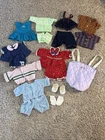Vintage Cabbage Patch Kids Dolls Clothes and Doll Carrier Lot~ Some Homemade