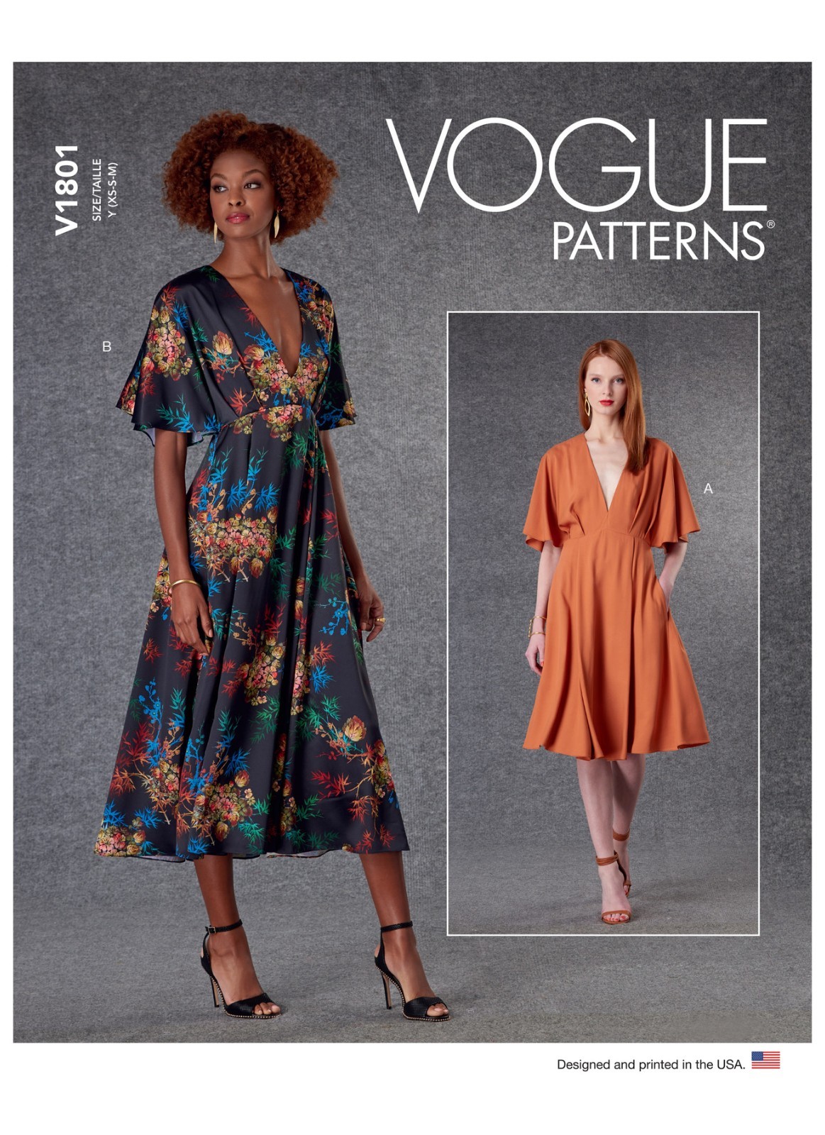Vogue Women's Dress Sewing Pattern V1801 (Y XS-M) - Image 2