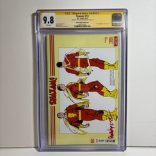 SHAZAM! #13 CGC 9.8 SS Signed by Jose Luis Garcia-Lopez