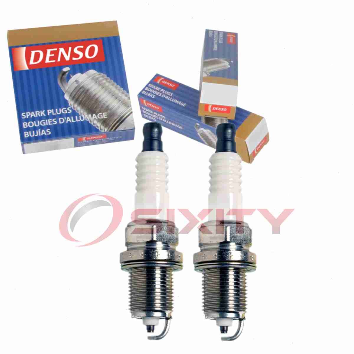 2 pc DENSO 3132 Standard Spark Plugs for T0714540 SPRC12MCC4 SP0ZFR5F11 lm