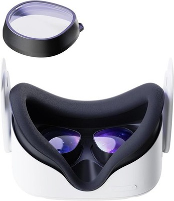 Amavasion VR Prescription Lens Insert SPH -6.00 for Quest 3S / Quest 2 Easy Inst