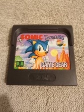 Sonic the Hedgehog (Sega Game Gear, 1991) Cartridge Only