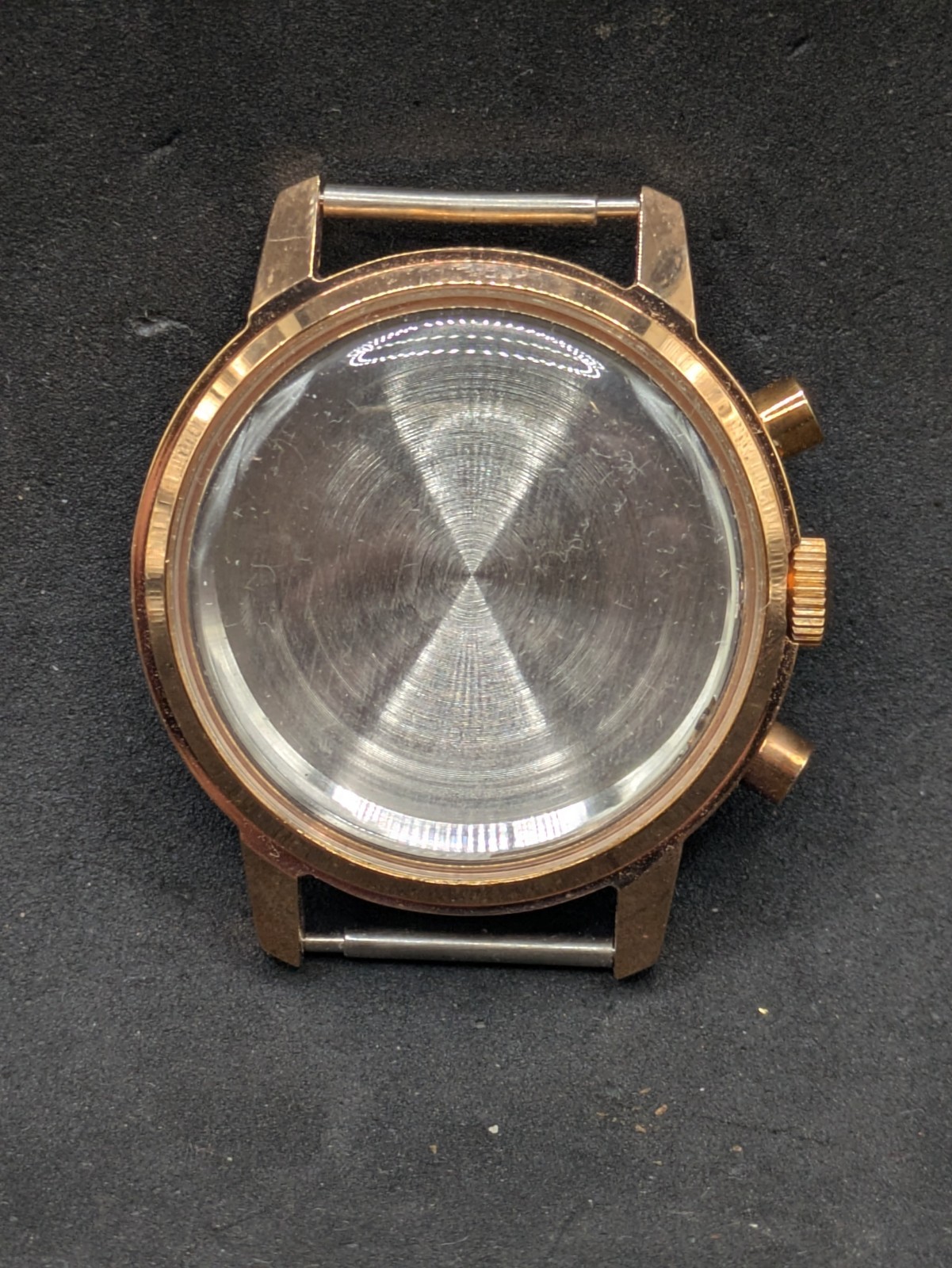 Boîtier chronographe Venus 188 pour montre homme des années 1960