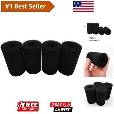 High-Quality Aquarium Pre-Filter Sponge Rolls - 4 Pack for Ultimate Filtration