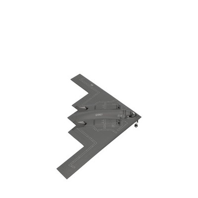 Herpa Wings 1:200 U.S. Air Force Northrop B-2A Spirit 82-1067 573795