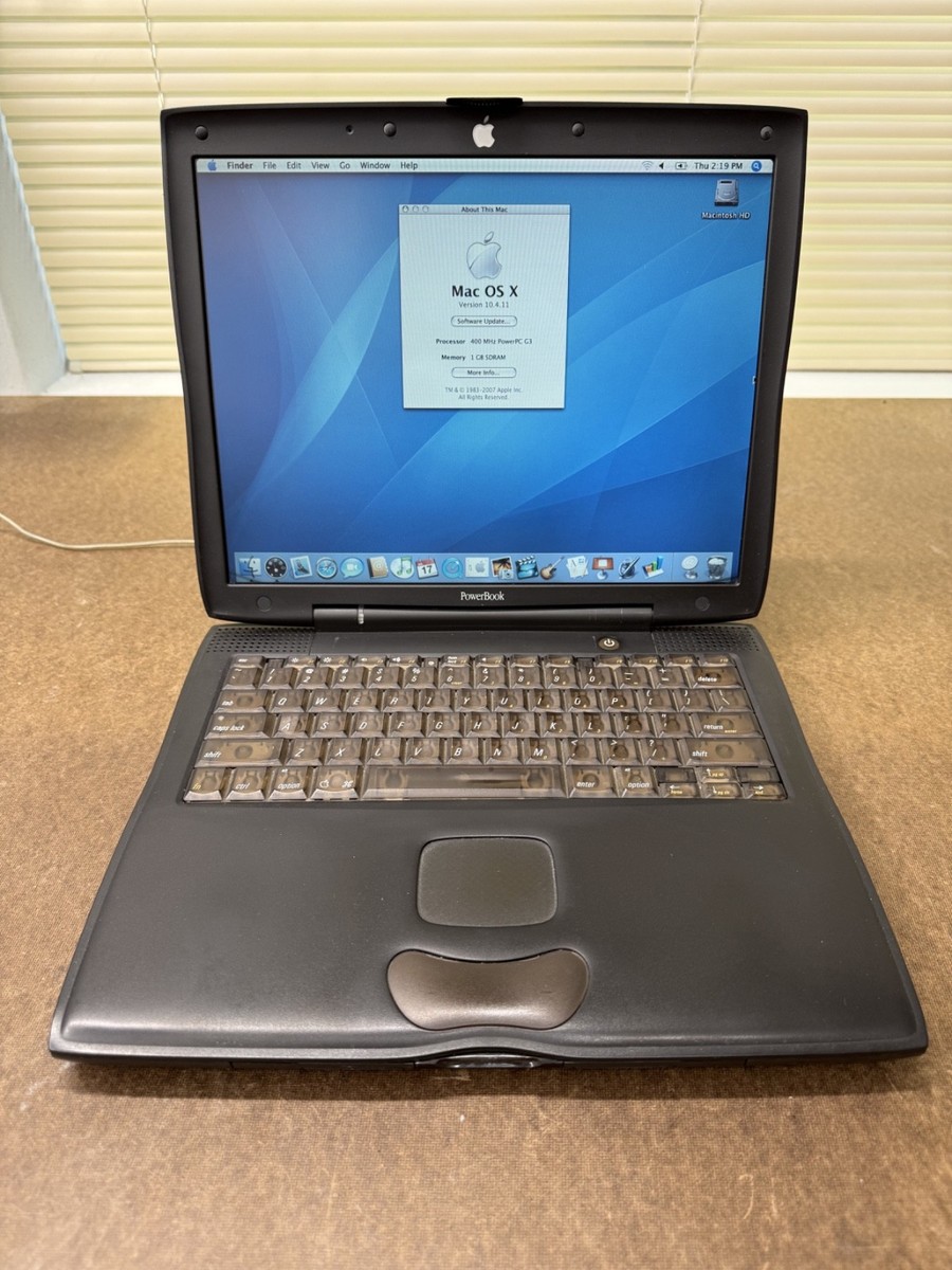 Apple PowerBook ブラック　貴重　OS9.2立ち上がります G3 MacBook本体
