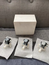 LOT (3) 1/2" Hose Barb Gravity Feed Electric Solenoid Valve DDB-CD-120VAC 120v