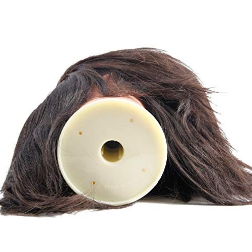 Männliche Schaufensterpuppe Kopf 100% Echthaar Trainingspuppenkopf für Haarstyling - Bild 6 von 8