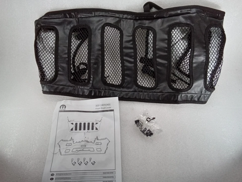 Conjunto de sujetador protector de cubierta frontal Jeep Cherokee 2014-2019 OEM 82213882 Foto 3 de 4
