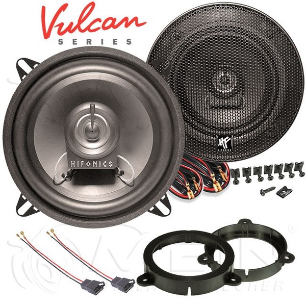 Hifonics Auto Lautsprecher FüR Renault Clio Iv Ab 2014 Heck TüR Koax 150W #Abhp-image