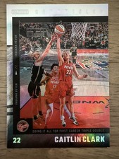 2025 Panini Chronicled Caitlin Clark WNBA #5 Silver Holo Foil Indiana Fever ROY