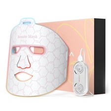 IBORRIA Red Light Therapy for Face, LED Face Mask Infrared Light Anti-Aging, ...