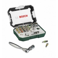 Bosch 12X Schrauberbit- Und Ratschen-Set 26-Tlg. Hochwertig