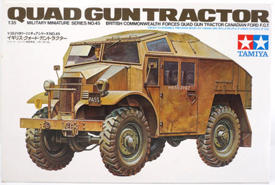 Tamiya 35045 Bausatz Quad Gun Tractor - 1:35 - ZYAT/15132