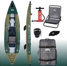 Aqua Marina Caliber 398 Angling/Fishing Kayak 2 Person + loads extras included 