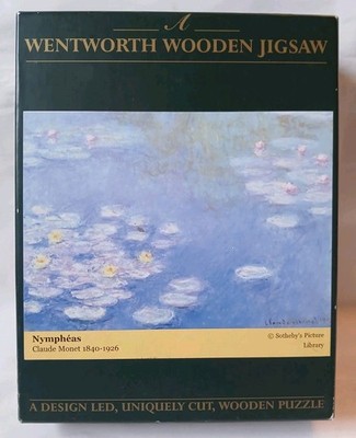 Wentworth Seerosen Nymphen Claude Monet 250 Teile Puzzle Kunst selten