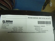 DILLON 650 PRESS JUST BACK FROM DILLON'S UPDATE.