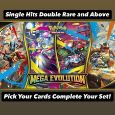 Pokemon Mega Evolution Singles: You Pick! EX Full Art IR SIR Secret Rare Ultra