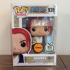 Funko Pop! Animation One Piece Shanks #939 Chase Big Apple Collectibles Exclusi…