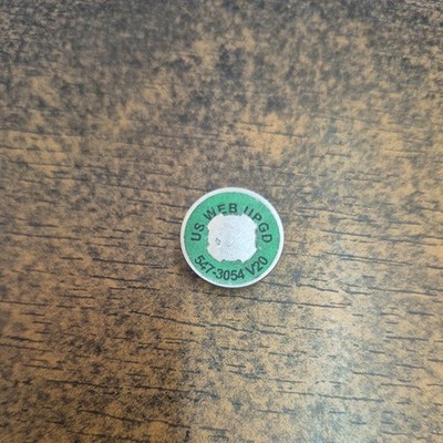 Hunter Engineering Green Alignment Key 547-3054 v20