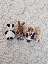 Bundle Of 4 Sylvanian Families Figures