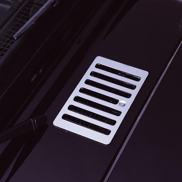Grille de ventilation pour Jeep Wrangler TJ, idéale pour le tout-terrain et le raid