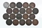 Lot 20 1800's 1890-1899 Indian Head Penny Cents US Coin Collection 2/5 Roll *831