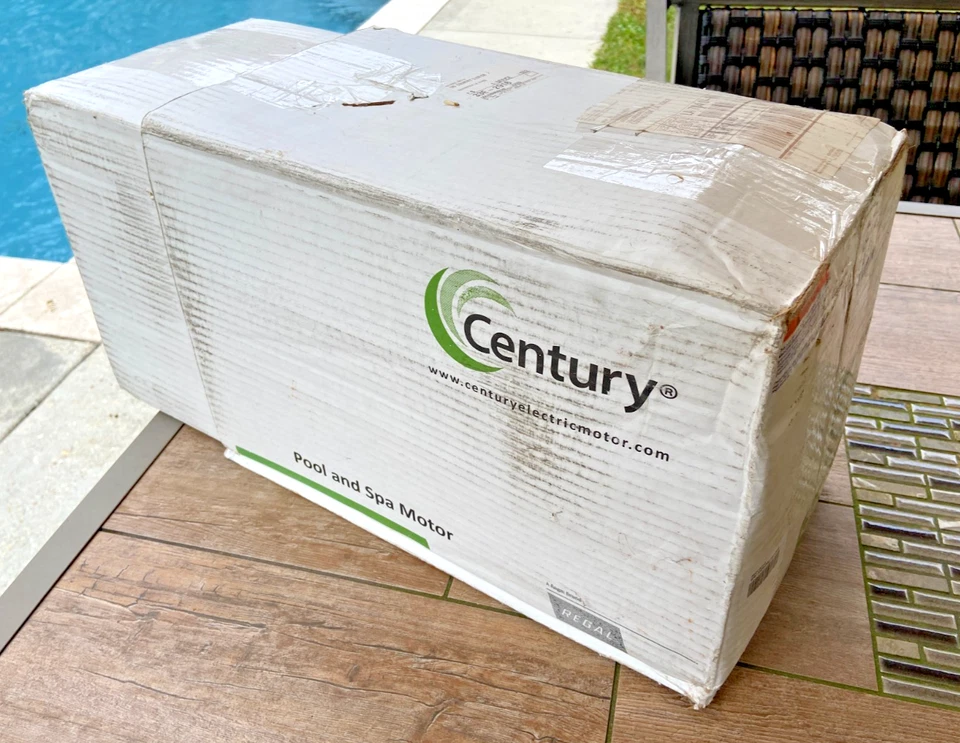 Century A.O. Smith 1.5 HP Pool Pump Motor Square Flange 1.50 SF B2858 New - Image 4 of 4