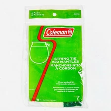 New Coleman #20 Model 20A104 Lantern Mantle 2 Pack - 222 222A 226 226A 229 3022