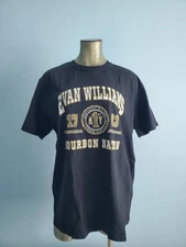Evan Williams Bourbon Nation 1783 T-Shirt Size Large Black By Comfort Colors 
