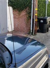 21" Black Stainless Antenna Mast Radio AM/FM for Jeep Grand Cherokee 1999-2004