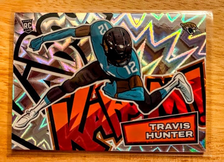 2025 Panini Absolute - Kaboom! Horizontal Travis Hunter #32 (RC) Panthers